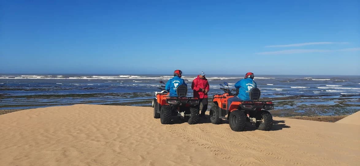 Essaouira Sidi kaouki :Balade en quad de deux heures (plage,forêt,dunes)