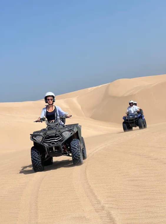 Aventure en quad de 2 heures entre plage et dunes à Essaouira