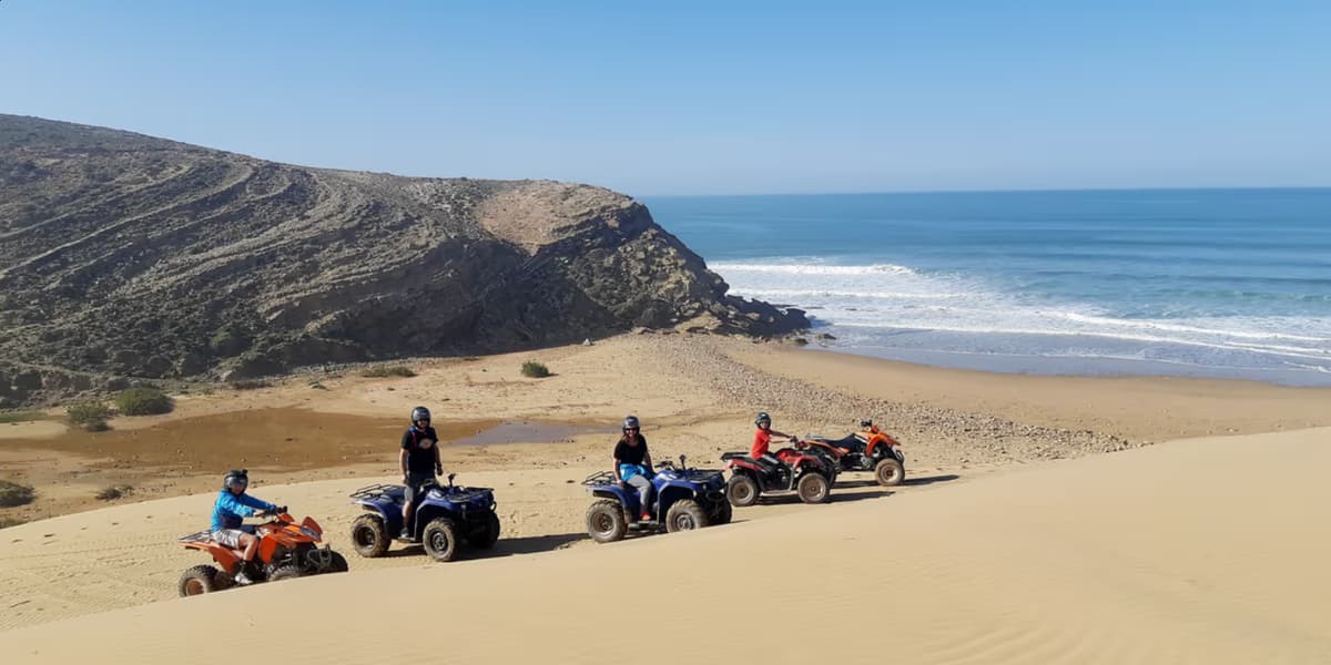 Journée en quad vers Sidi Kaouki au départ d'Essaouira